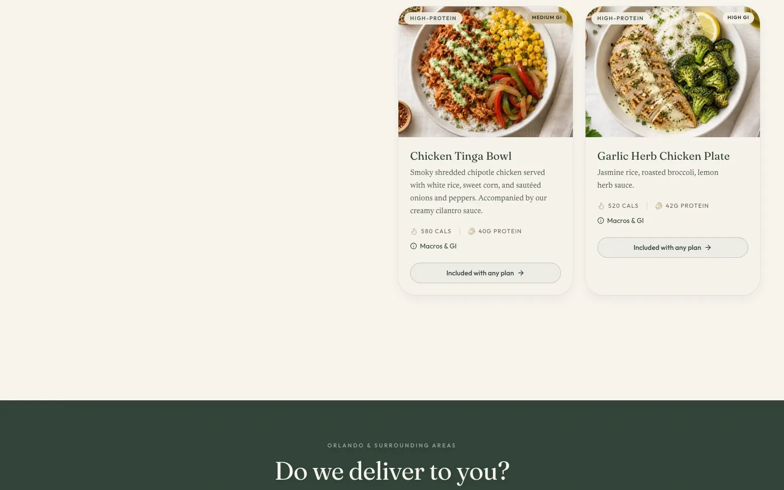 Deeper into the Plated Properly website